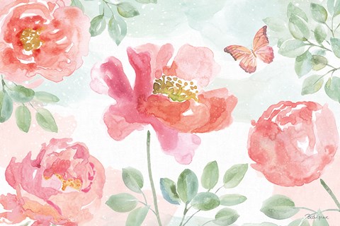 Framed Watercolorful I Print