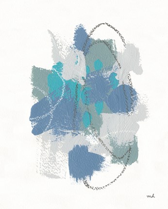 Framed Waterfall II Print