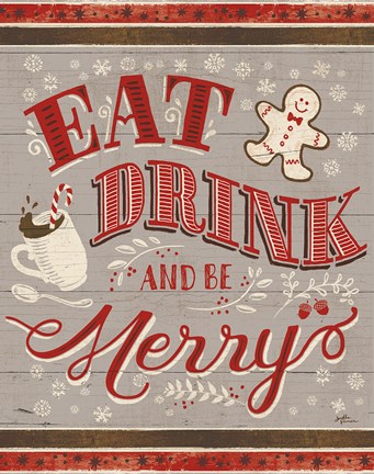 Framed Holiday in the Woods VI Brown Print