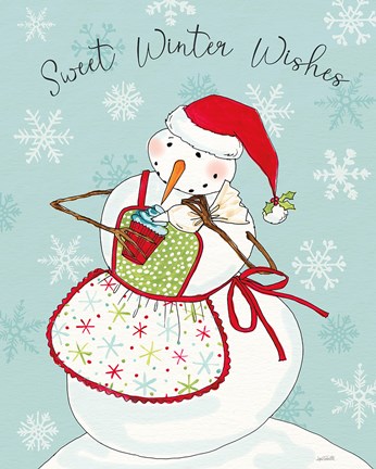 Framed Baked with Love III Print