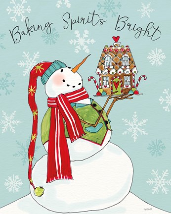 Framed Baked with Love II Print