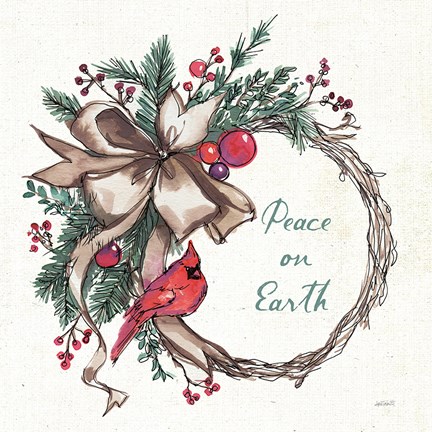 Framed Seasonal Charm IV Print