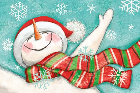 Framed Let it Snow I Print