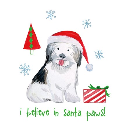 Framed Christmas Critters III Print