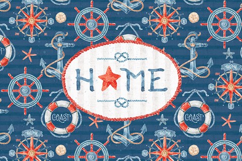 Framed Nautical Life XIII Print