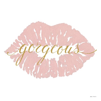 Framed Wake Up and Make Up V Print