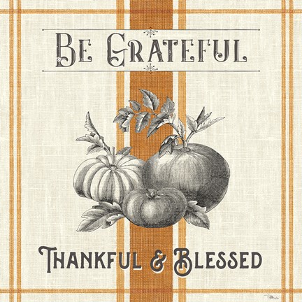 Framed Autumn Farmhouse III Print