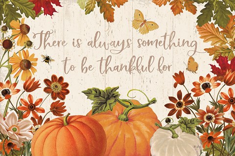 Framed Fall Garden I Print