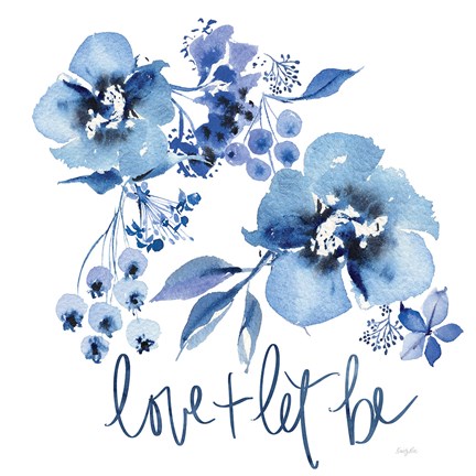 Framed Delft Delight II Print