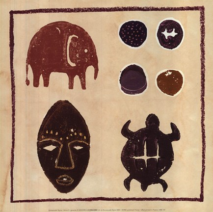 Framed Africa 2 Print