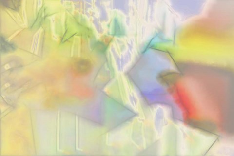 Framed Flickers Print