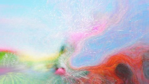 Framed Water Velvet Print