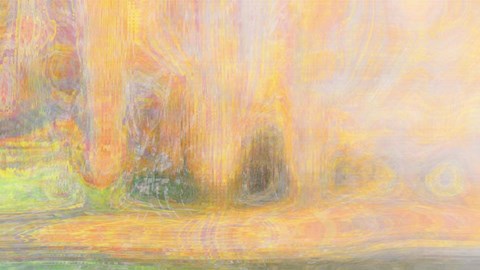 Framed Golden Braids Print