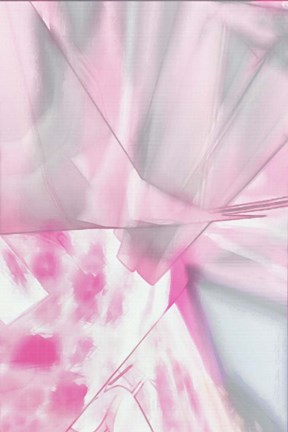 Framed Pink Smokes Print