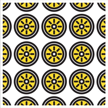 Framed Composizione Con Fette Di Limone Print