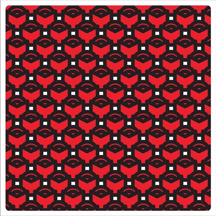 Framed Composizione Con Rose Rosse Print