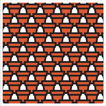 Framed Composizione Con Vasi Print