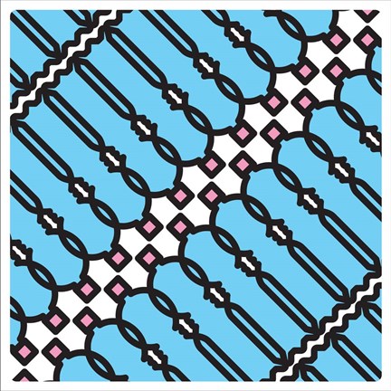 Framed Intersezioni Di Bottiglie Print