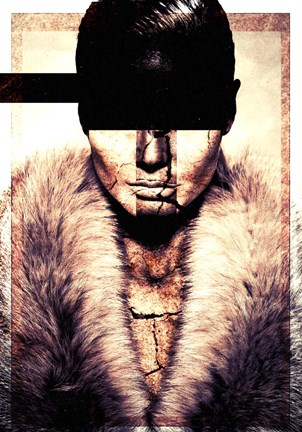 Framed Cracked Persona Print