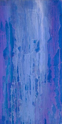 Framed Abstracted Iris Field II Print