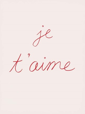 Framed En France II Print