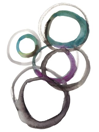 Framed Rounds I Print