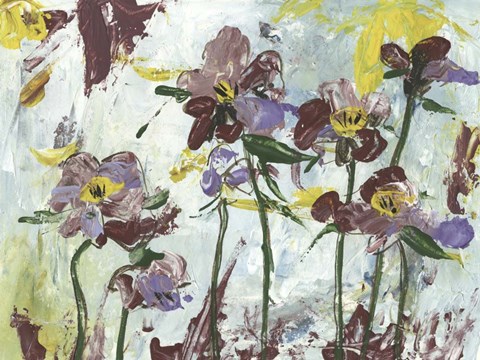 Framed L&#39;orchidee I Print