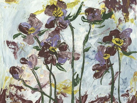 Framed L&#39;orchidee II Print