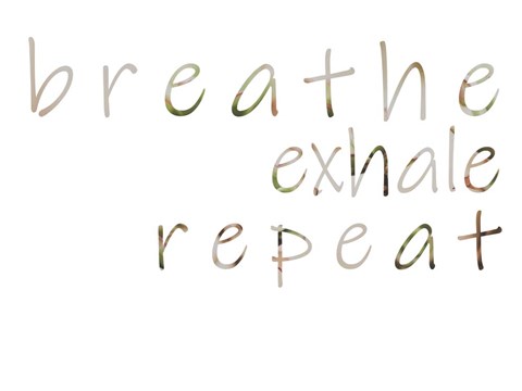 Framed Positive Mantra III Print