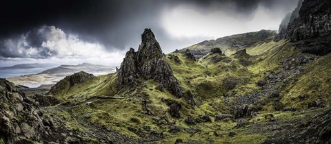 Framed Old Man Of Storr Panorama Print