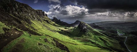 Framed Qiuraing Panorama Print