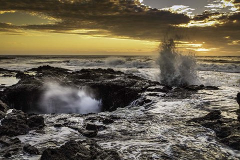 Framed Sinkhole 2 Print