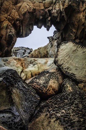 Framed Salt Point 2 Print