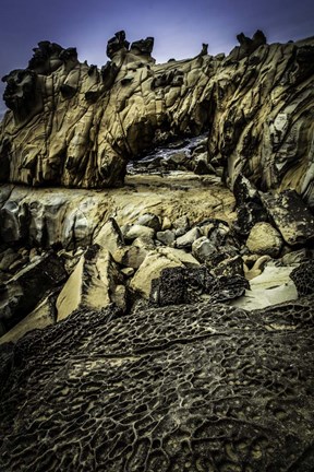 Framed Salt Point 6 Print