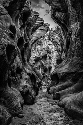 Framed Slot Canyon Utah 5 Print