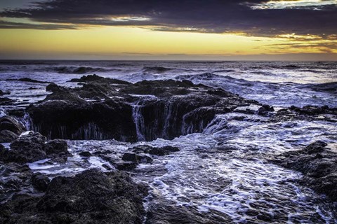 Framed Sinkhole 3 Print