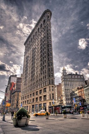 Framed Flatiron Building New York Print