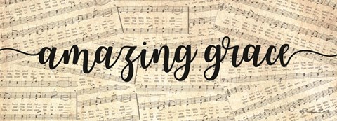 Framed Amazing Grace Print