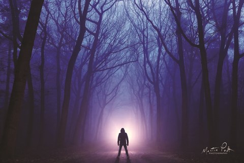 Framed I'll Come For You Print