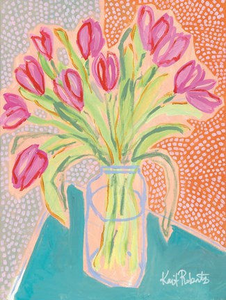 Framed Tulips for Corie Print