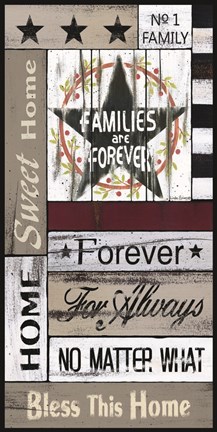 Framed Families are Forever Print
