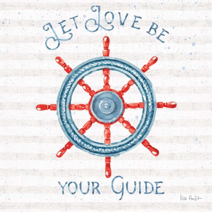 Framed Nautical Life V Print