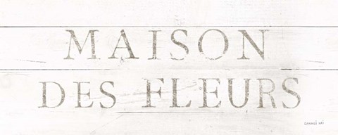 Framed Maison des Fleurs IX Print