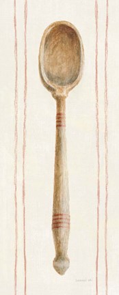 Framed Floursack Kitchen III Print