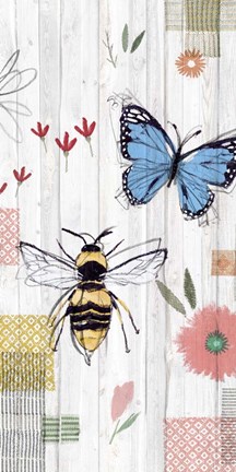 Framed Backyard Summer III Print