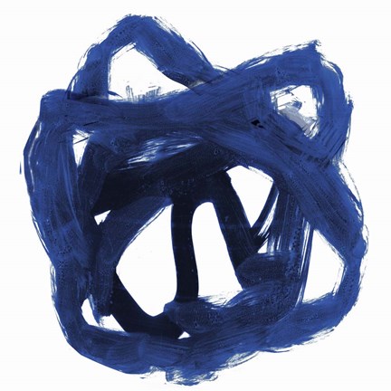 Framed Eternal Indigo I Print