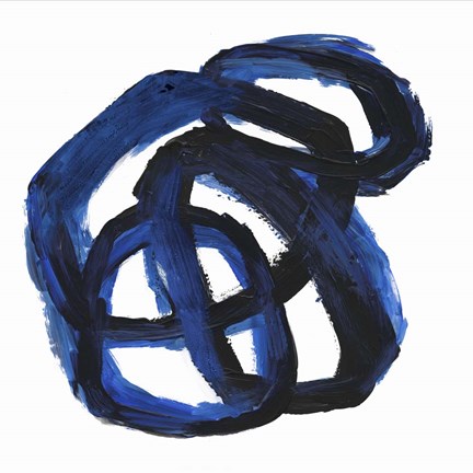 Framed Eternal Indigo III Print