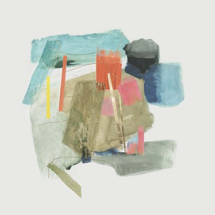 Framed Glimpse I Print