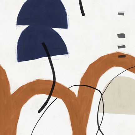 Framed Elasticity II Print