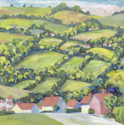 Framed Checkerboard Print